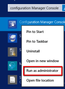 SCCM_Console_Admin