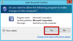 Secunia_SCCM_Console_UAC