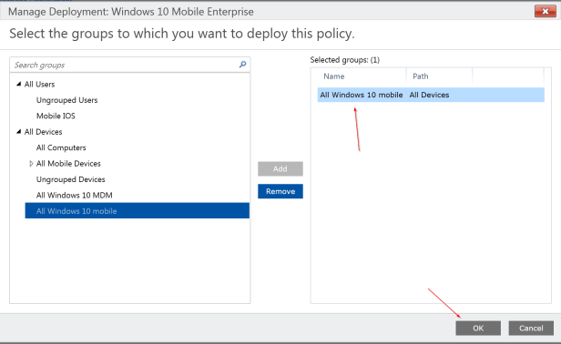 Windows 10 Mobile enterprise - 7