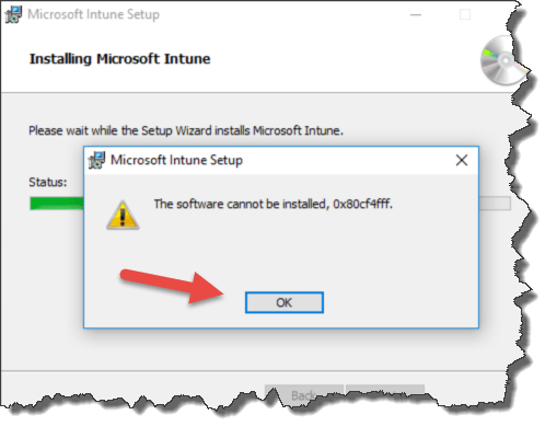 Intune Client Windows 10 1607