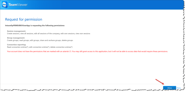 Intune Team Viewer 04