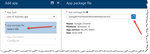 How to deploy MSI with Intune Azure - 04