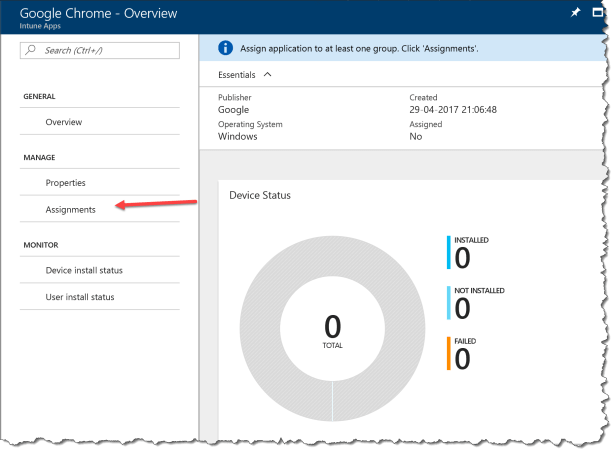 How to deploy MSI with Intune Azure - 10