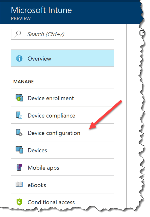 Intune Configure Windows Settings - 01