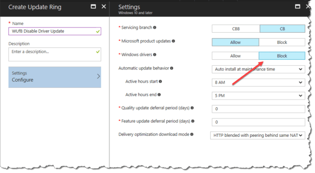 Driver update with Intune - 03