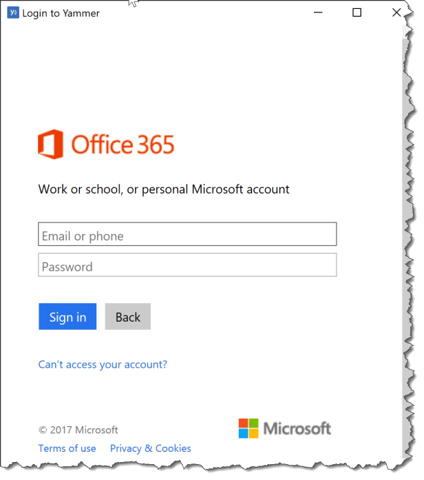 CA - Yammer Desktop APP - 02