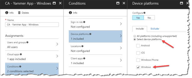 CA - Yammer Desktop APP - Configure - 04