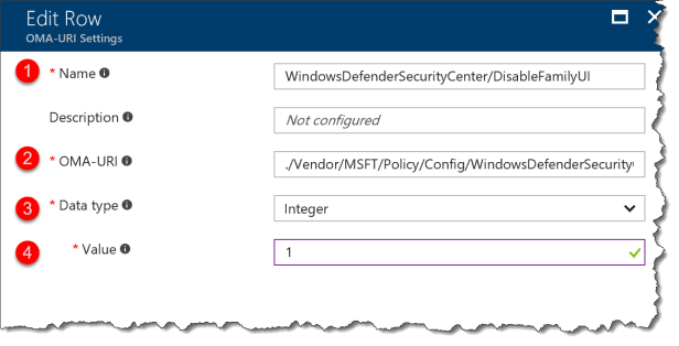 Windows 10 - Configure WindowsDefenderSecurityCenter - 05
