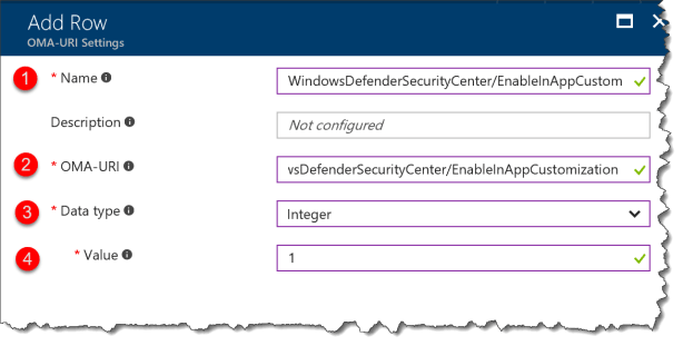 Windows 10 - Configure WindowsDefenderSecurityCenter - 07