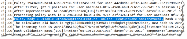 Microsoft Intune Management Extension - logs - 03