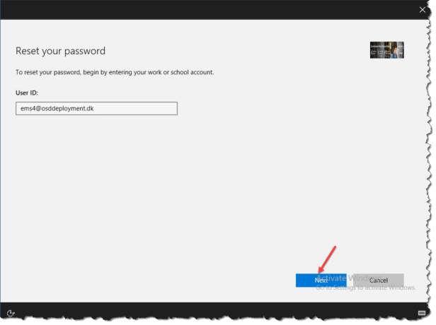 Windows 10 1709 - Reset Password from lockscreen - 03