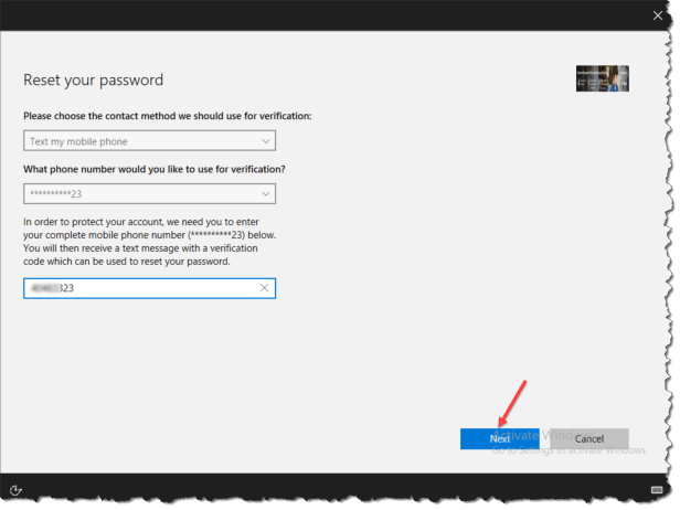 Windows 10 1709 - Reset Password from lockscreen - 04