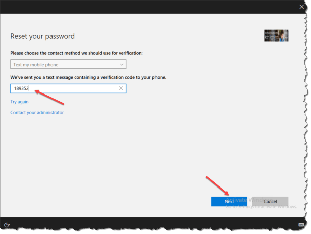 Windows 10 1709 - Reset Password from lockscreen - 05