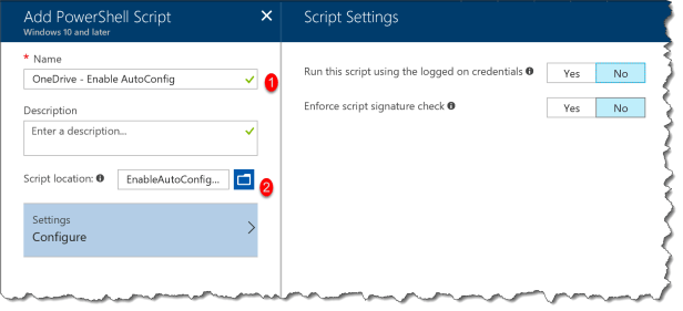 AutoConfigure OneDrive wiith Intune 03