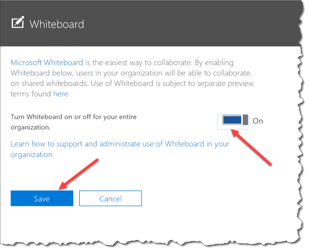 Microsoft Whiteboard Preview - enable 04
