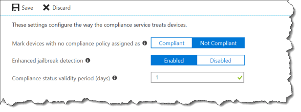 Compliance settings - 03