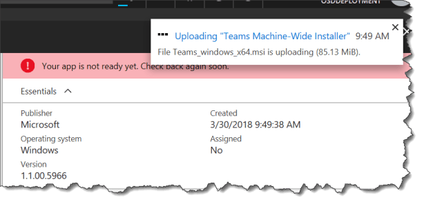Intune Deploy Microsoft Teams - 13