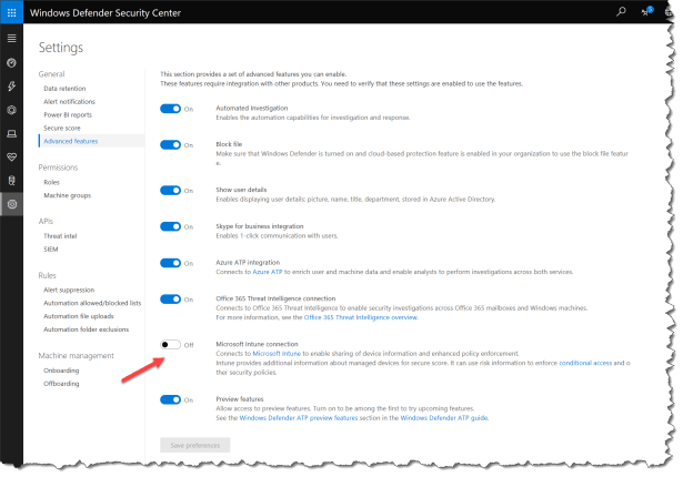 WDATP - Intune integration - 04