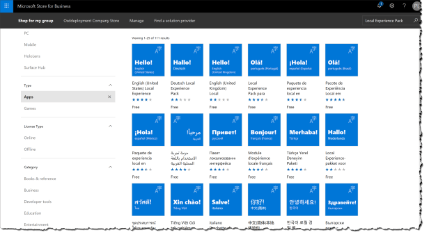 Deploy Lang Pack from Microsoft Store - 02