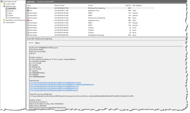 Edge crach on 1803 with WDAC - Eventlog - 02