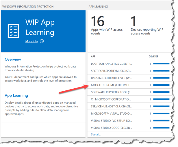 Intune Wip - Add new application - Add 01