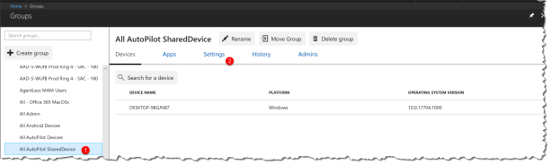 Shared Device with Intune for Education - 02