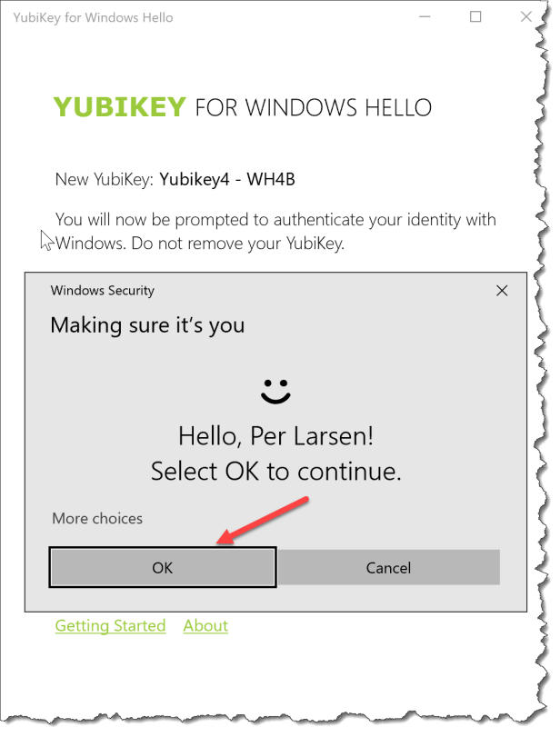 Windows Hallo - Yubikey - 14