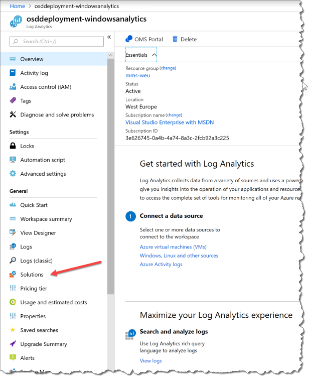 Windows Analytics CommercialID - 01