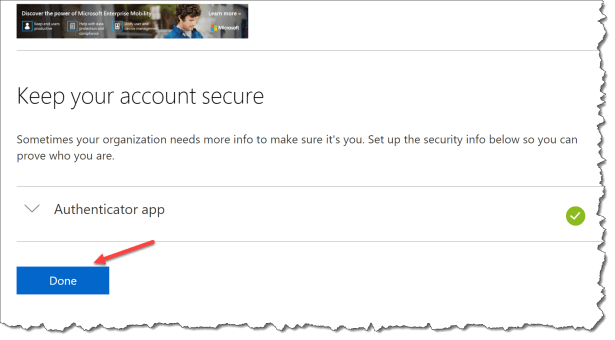 AzureAD - MFA Token UX 02