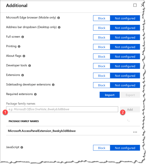 Intune Extension profile - 03