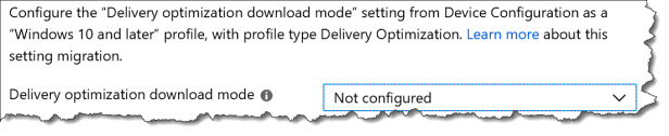 Intune Support tip - Migrate from DO from WUfB - 04
