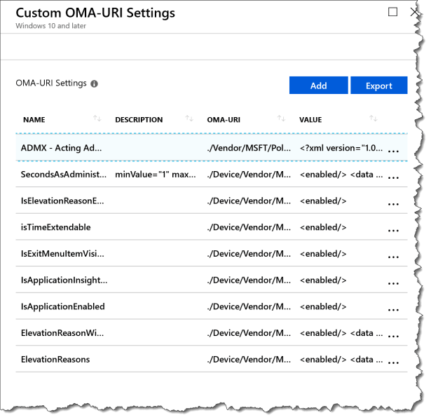 How does a acustom set of ADMX-based work with Intune - 14