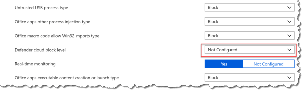 start using intune securitybaseline - 06