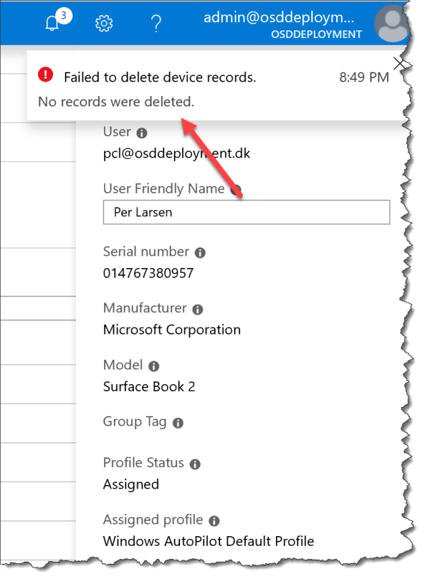 Delete Autopilot device - 02