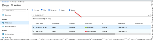Delete Autopilot device - 03