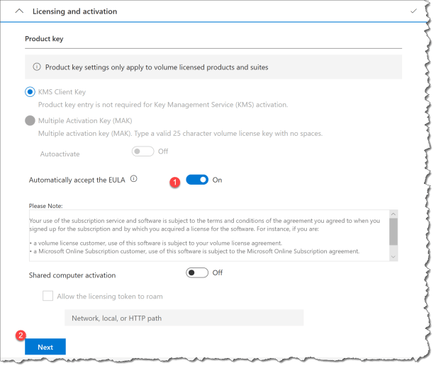 Deploy O365 - Office Customization Tool - 05