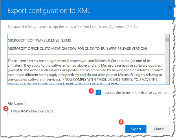 Deploy O365 - Office Customization Tool - 09
