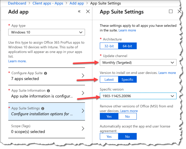 Deploy O365 ProPlus With Teams from Intune - 22