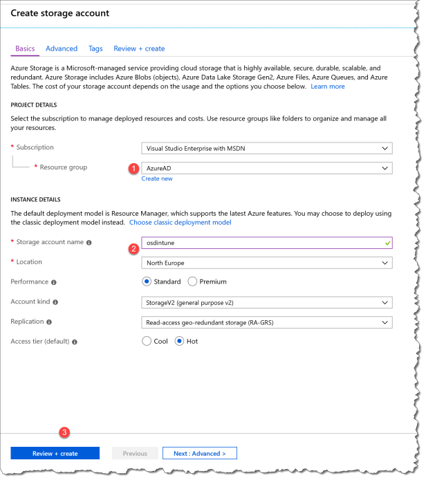 Create Free Azure Blob Storage - 04