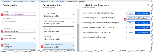 provisioning-csp-personalization intune - 03