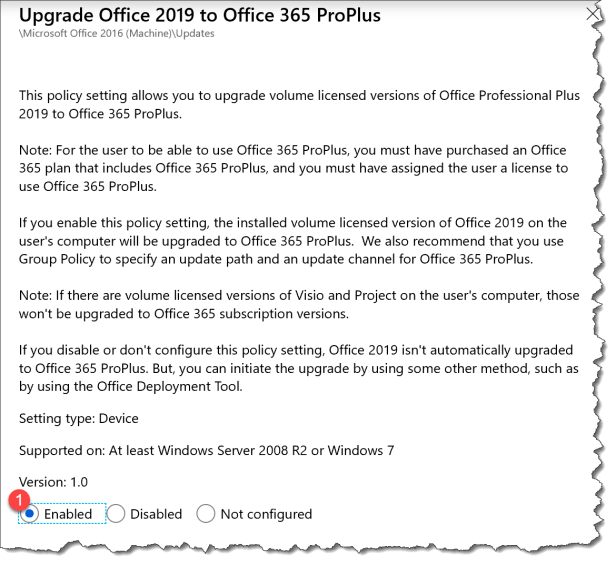 Upgrade Office 2019 to 365 - 3