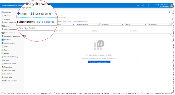 Having issue with Windows Analytics in M365 Devicemanagement - 02