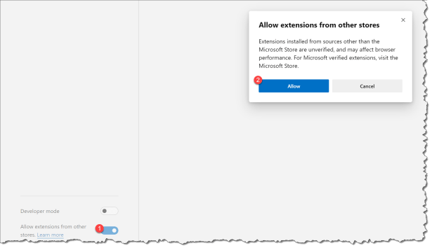 Mange Edge browser extensions with Intune - chrome 00