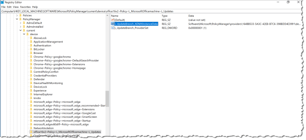 Change Offie 365 Channel from Intune ADMX - 06