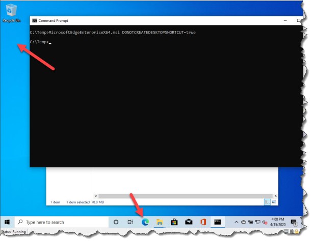 Deploy Edge without Desktop Icon - 03