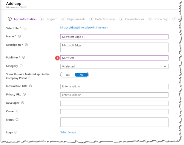 Deploy Edge without Desktop Icon - Intune 13