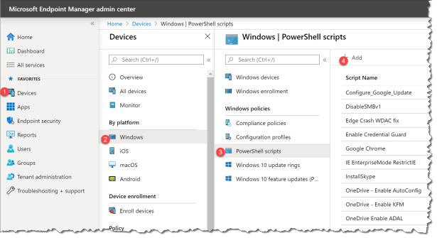 Enable ReservedStorage from Intune - 01