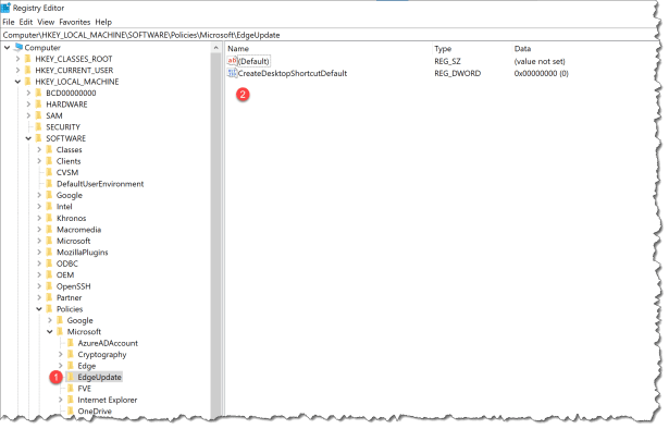 Edge Autopilot regedit
